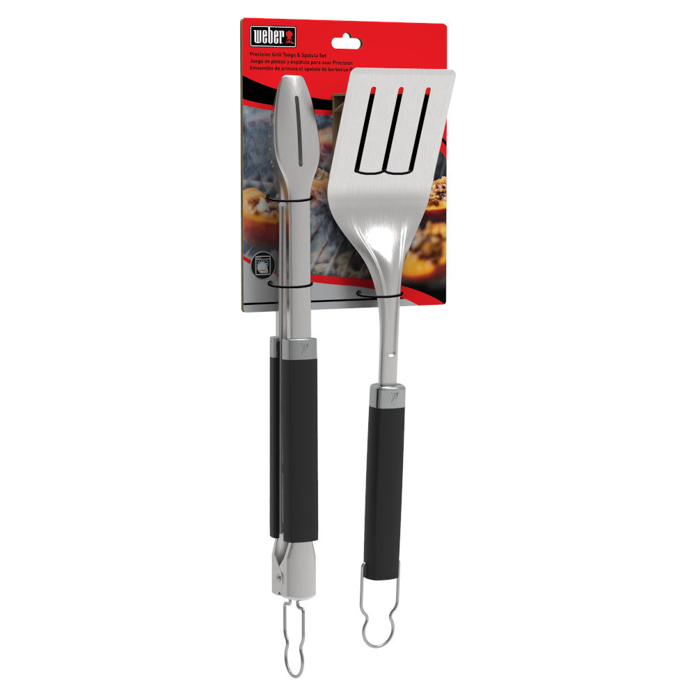 SET DE PINZA Y ESPATULA WEBER
